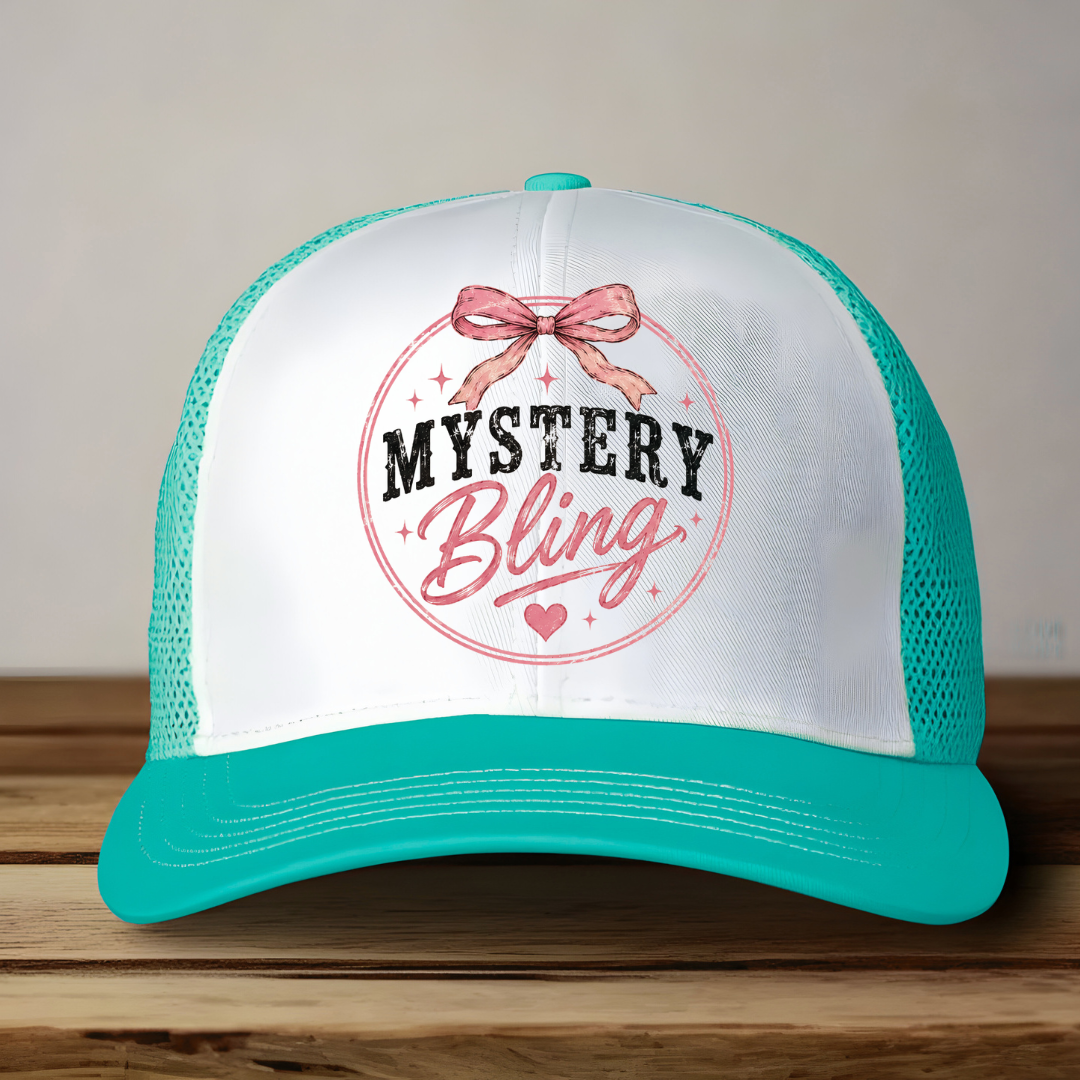 Mystery Bling Bow Merch Trucker Hat
