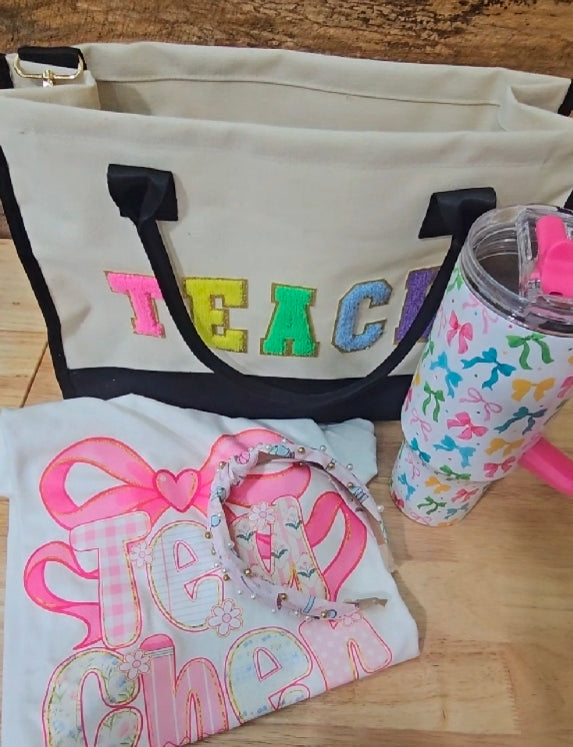 โ๏ธ Teacher Sip & Tote Bundle ๐