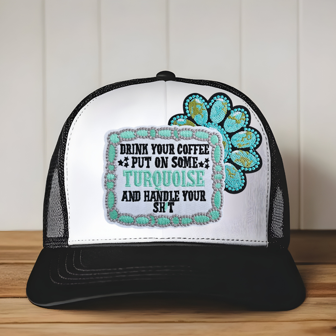 Western Trucker Patch Hats