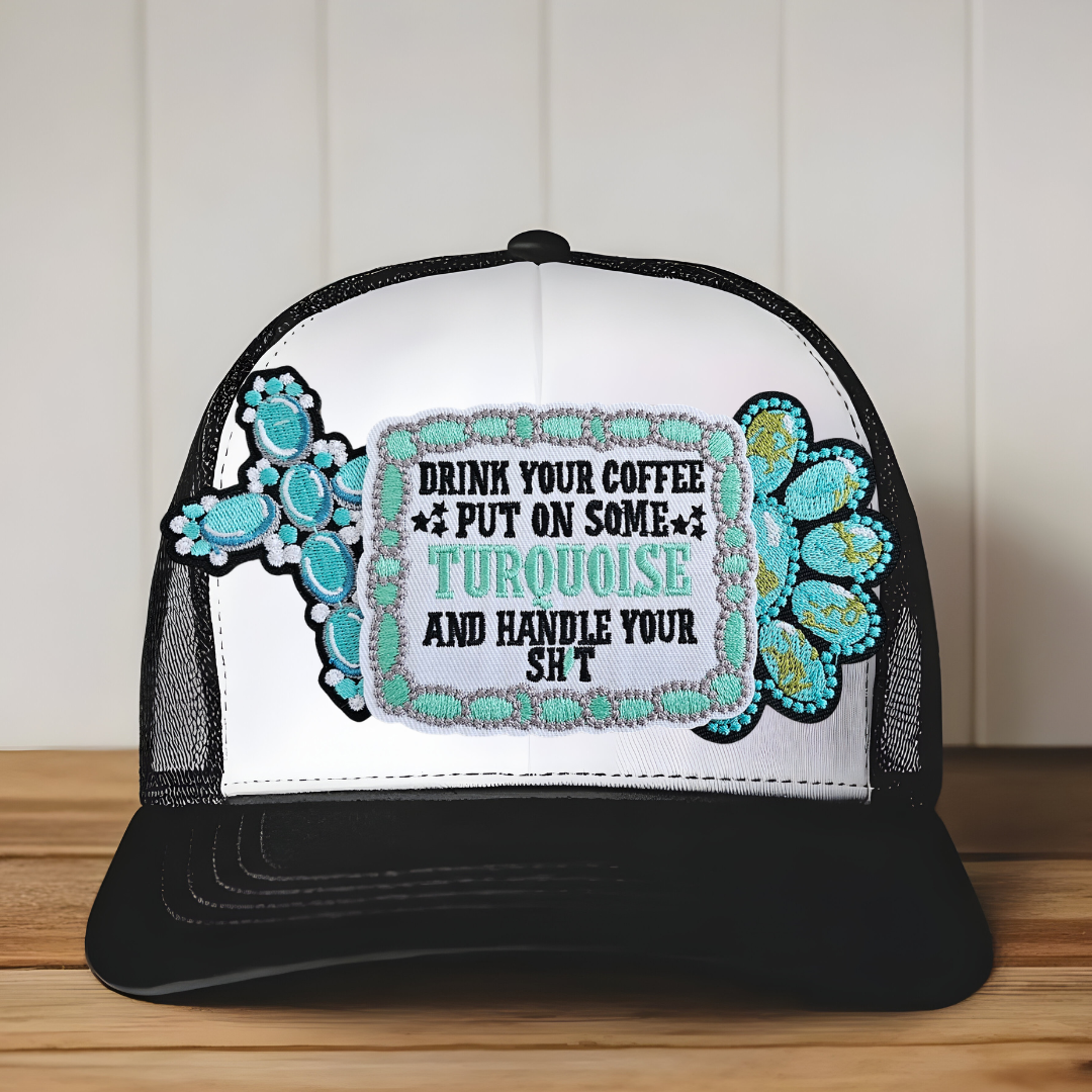 Western Trucker Patch Hats