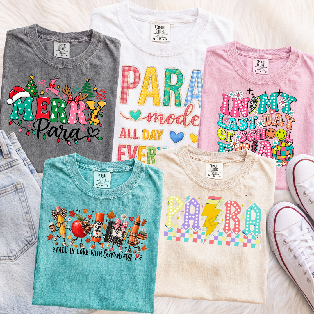 Mystery Para T-Shirt Bundle — 5 Tees