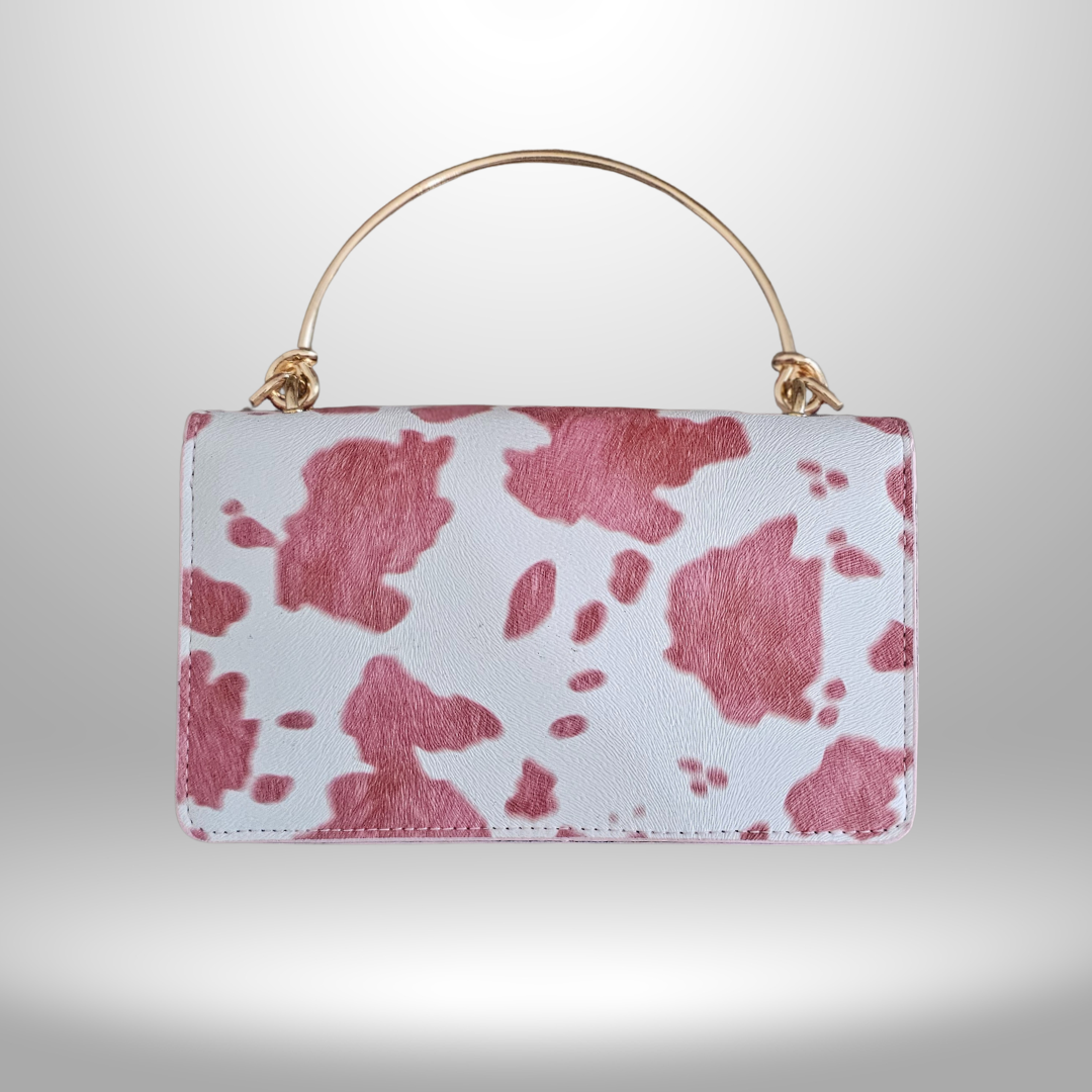 Cow Print Purse