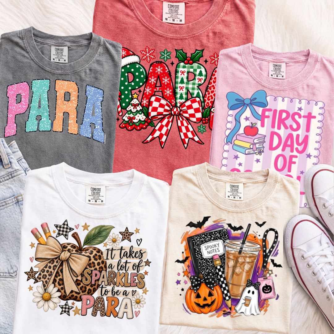 Mystery Para T-Shirt Bundle — 5 Tees