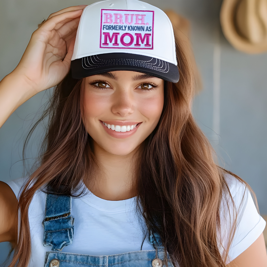 Mama Trucker Patch Hats