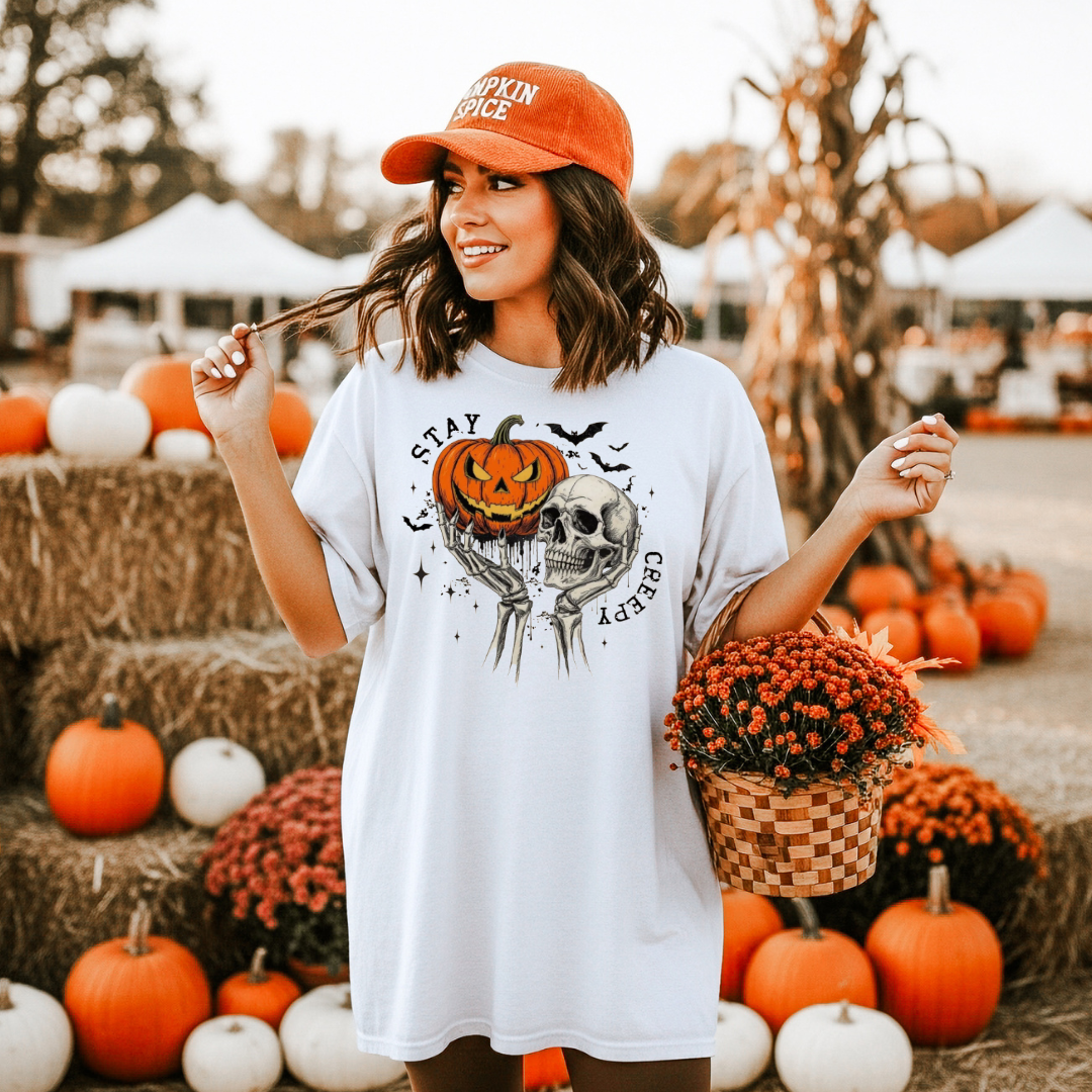 Stay Spooky T-Shirt or Sweatshirt | Creepy Halloween Graphic