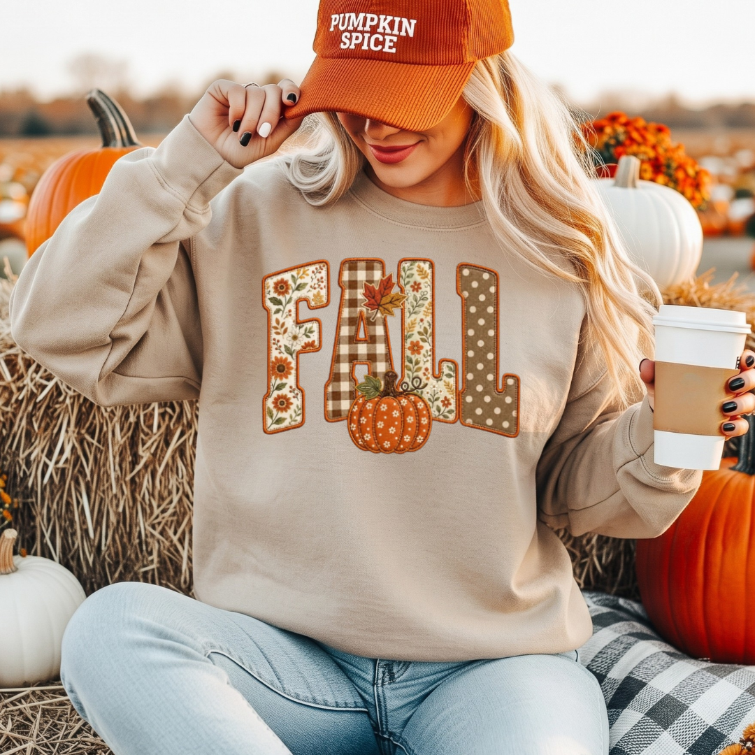 FALL Pumpkin Sweatshirt | Cozy Fall Crewneck