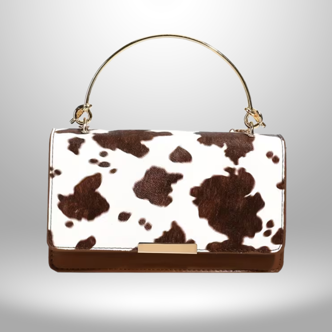 Cow Print Purse