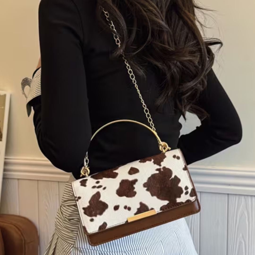 Cow Print Purse