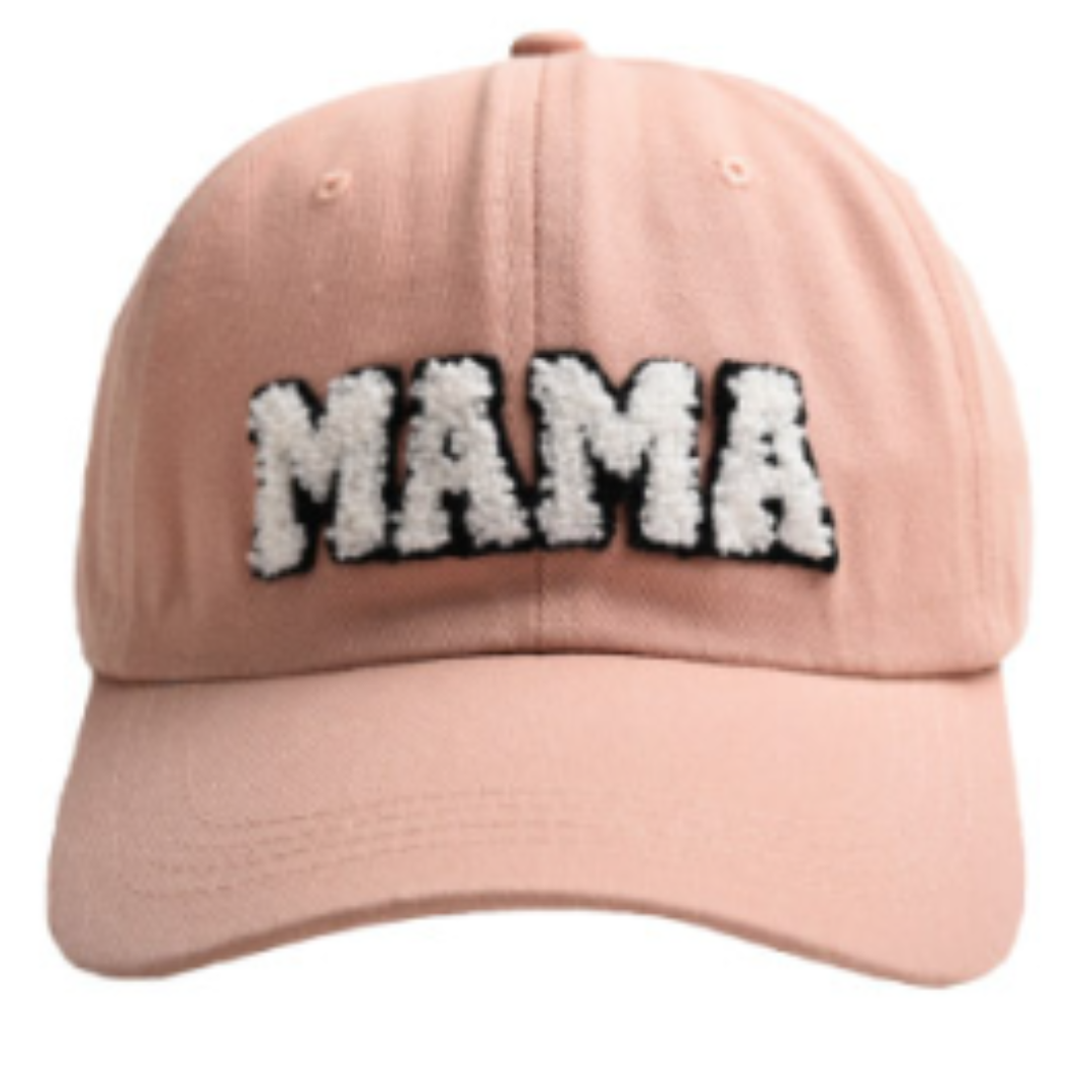 Mama Chenille Patch Baseball Cap