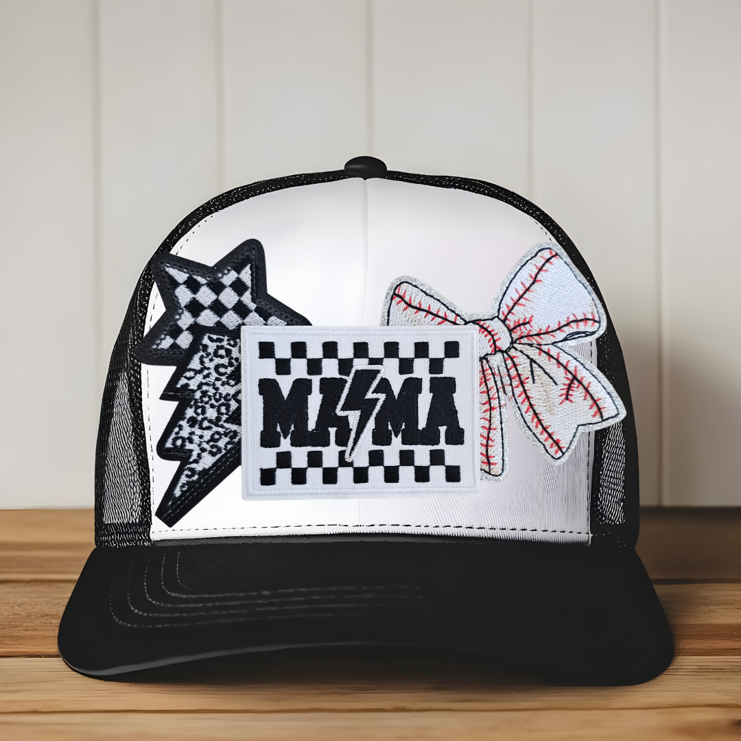Baseball Mama Trucker Hat