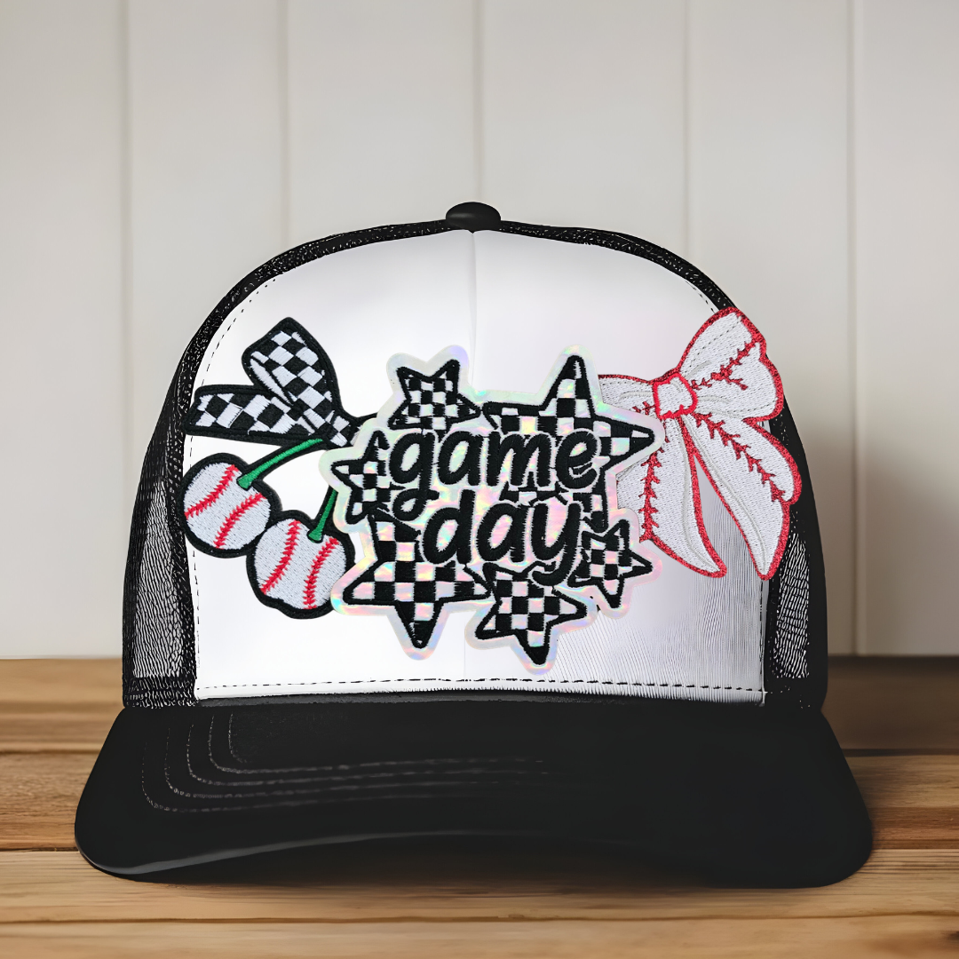 Baseball Mama Trucker Hat