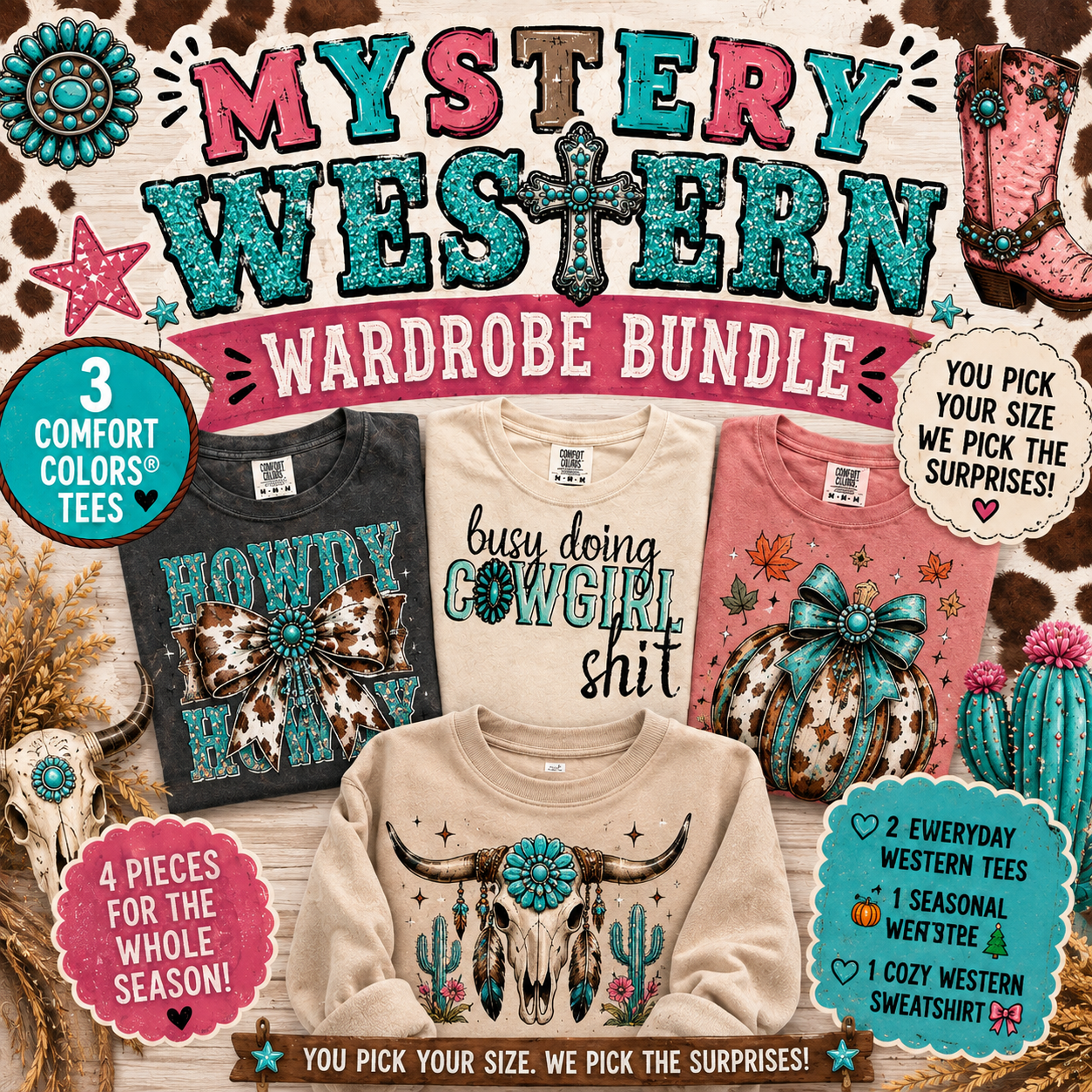 Mystery Western Wardrobe Bundle