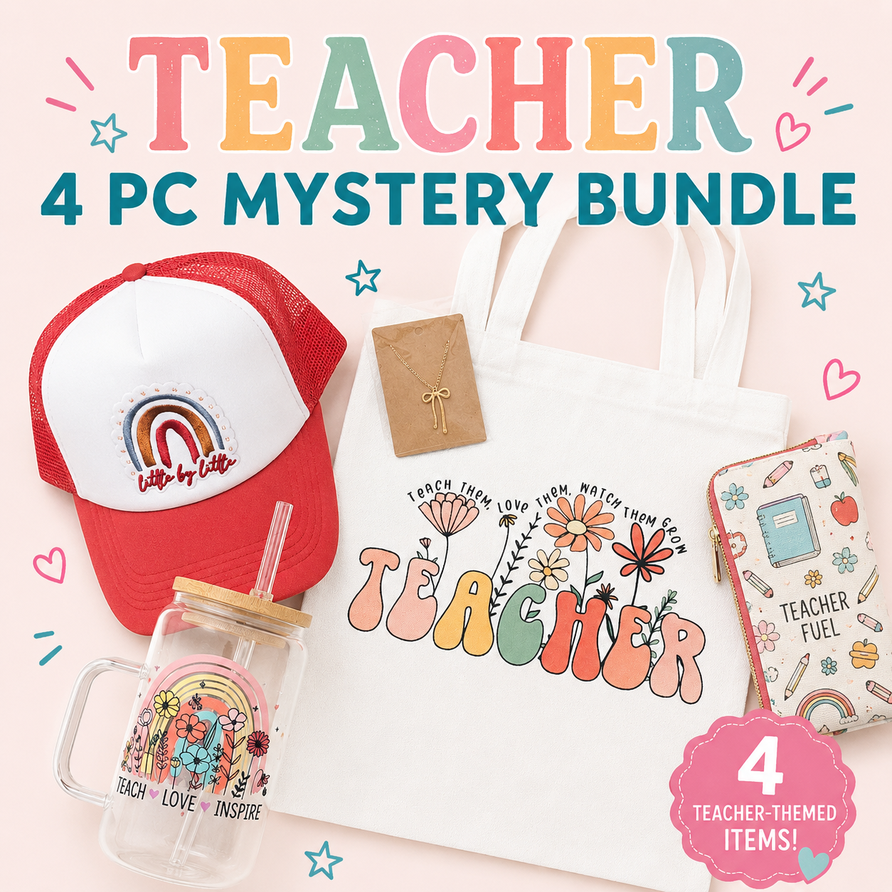 Teacher 4 Pc Mystery Bundle
