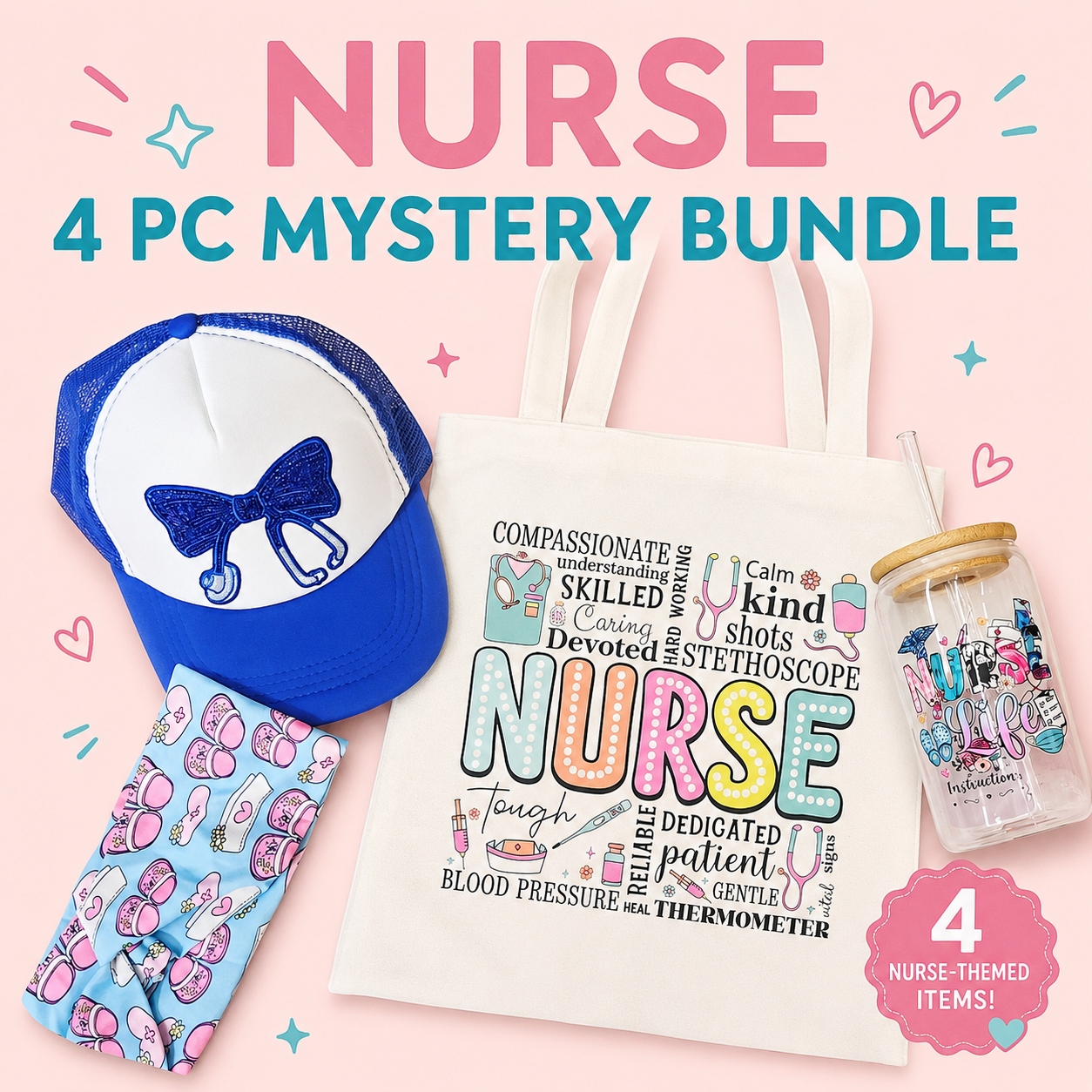 Nurse 4 Pc Mystery Bundle