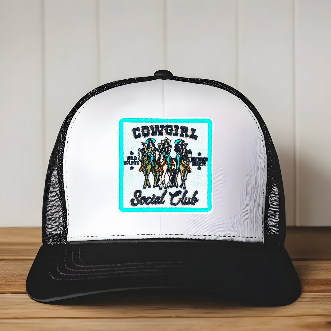 Western Trucker Patch Hats