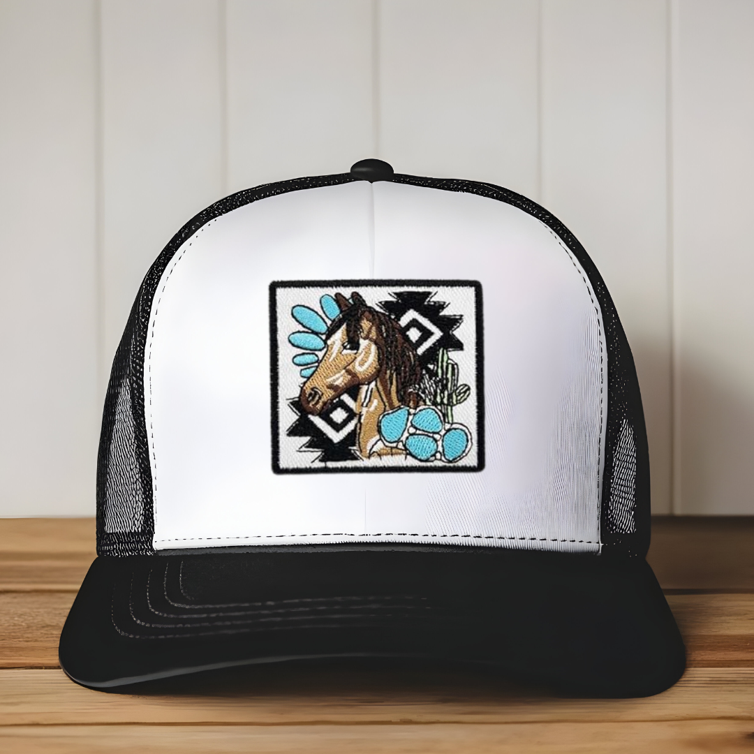 Western Trucker Patch Hats
