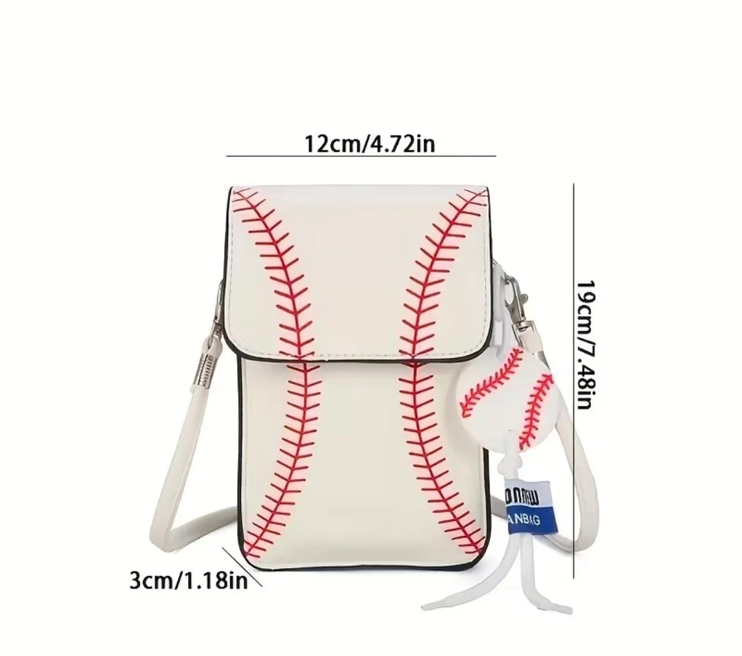 Baseball Phone Purse