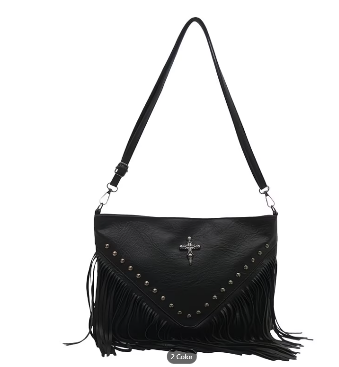 Western Fringe Tassel Purse