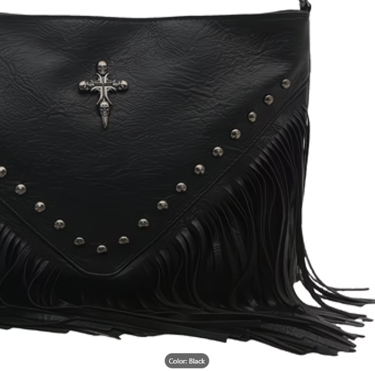 Western Fringe Tassel Purse