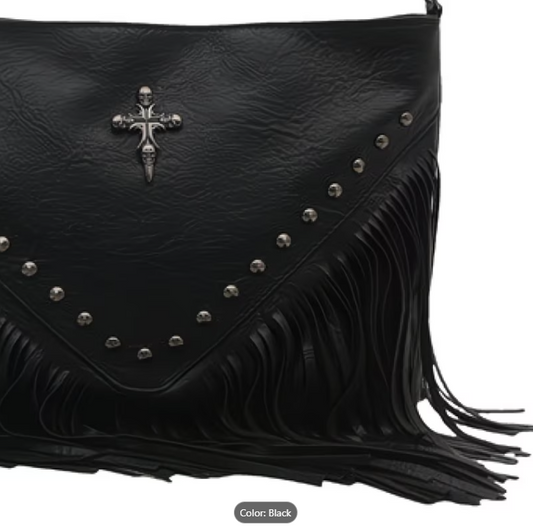 Western Fringe Tassel Purse