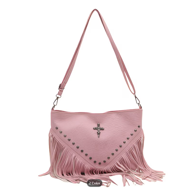 Western Fringe Tassel Purse