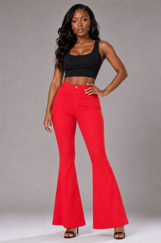 The Dolly High-Rise Flare Jeans