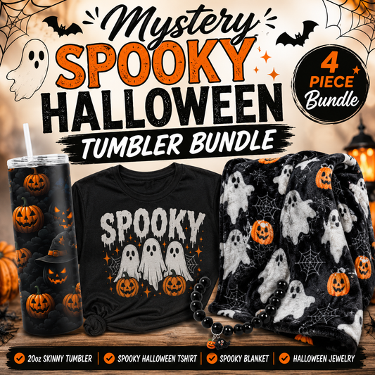 Mystery Spooky Halloween Tumbler Bund