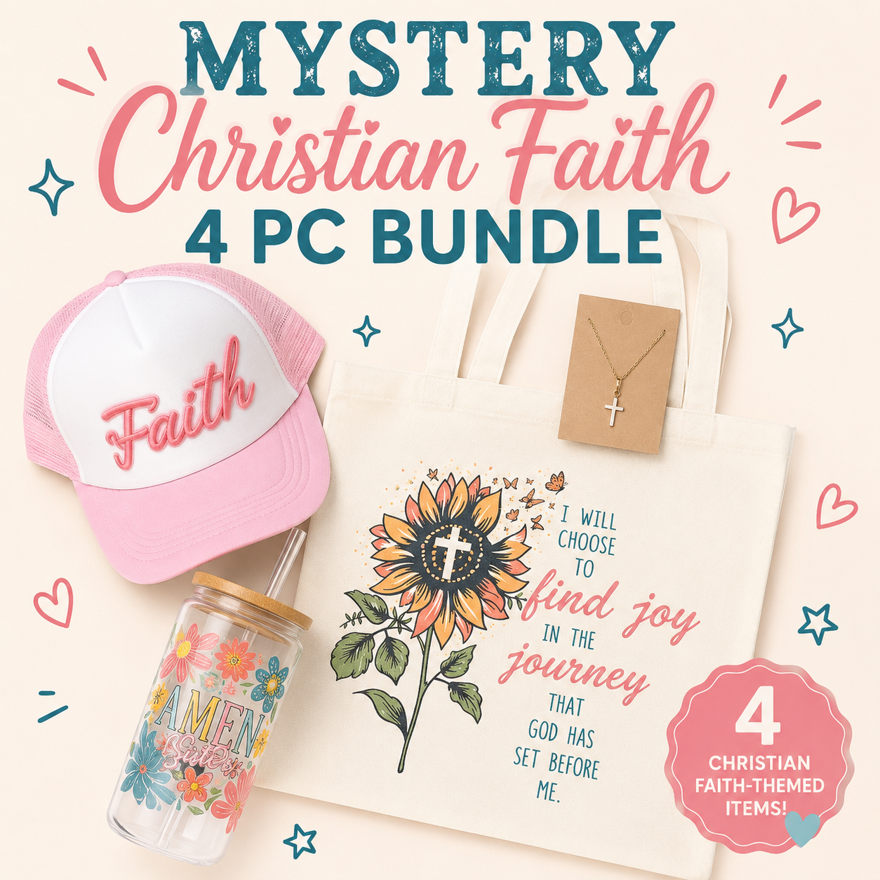 Mystery Christian Faith 4-Piece Bundle