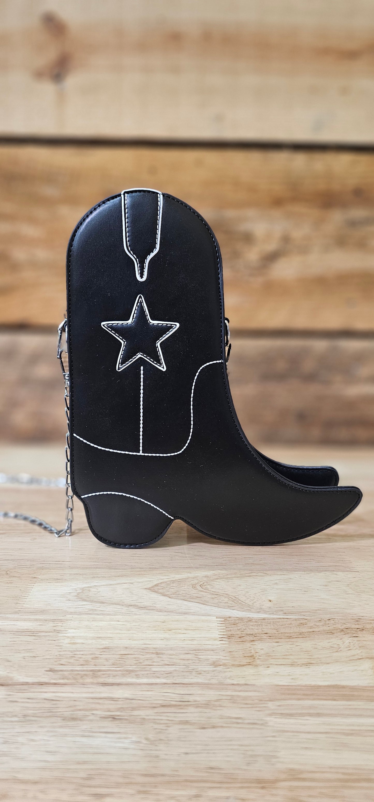 Western Star Boot Crossbody Purse