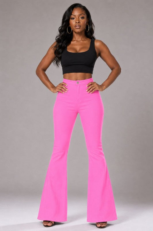 The Dolly High-Rise Flare Jeans