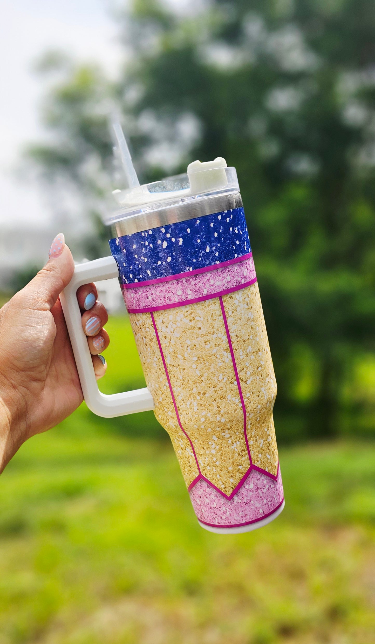 Pencil Teacher Tumbler