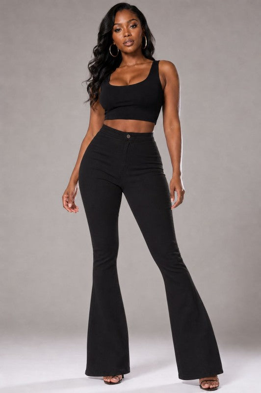 The Dolly High-Rise Flare Jeans