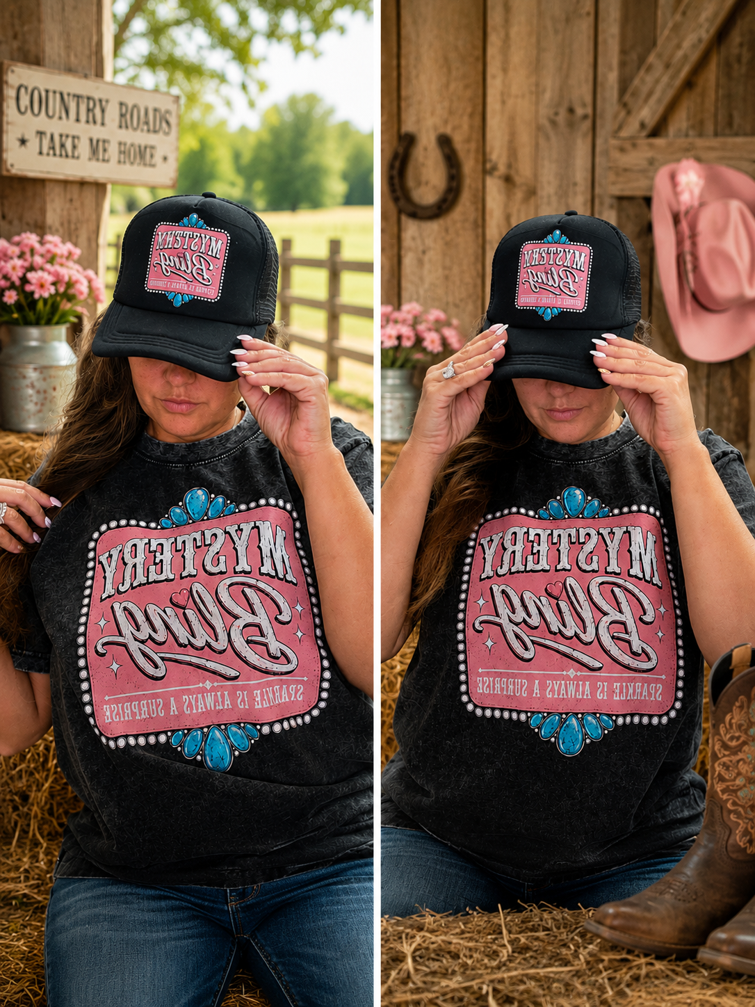 Mystery Bling Trucker Hat