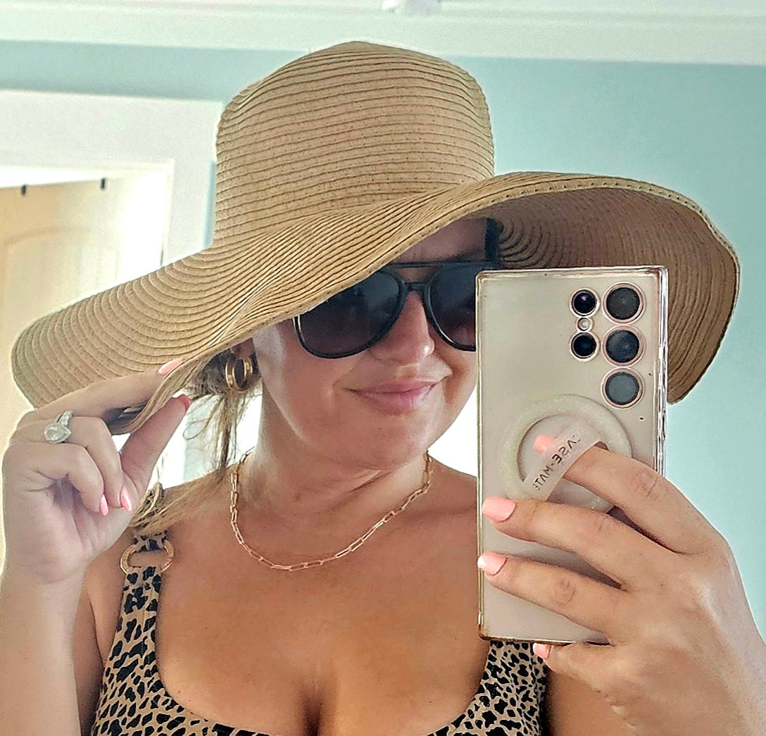 Oversized Floppy Beach Hat